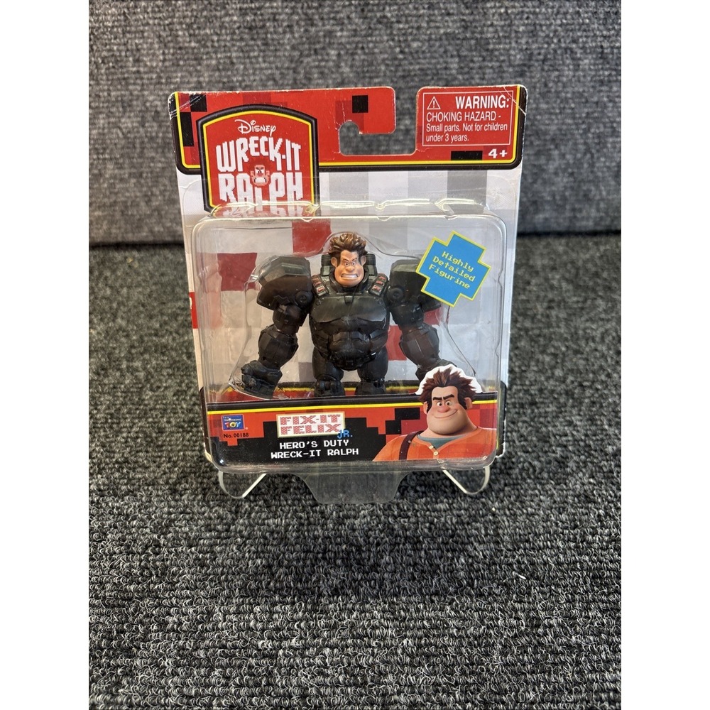 Disney Wreck-It Ralph~Hero's Duty Wreck-It Ralph~Figurine~NIP